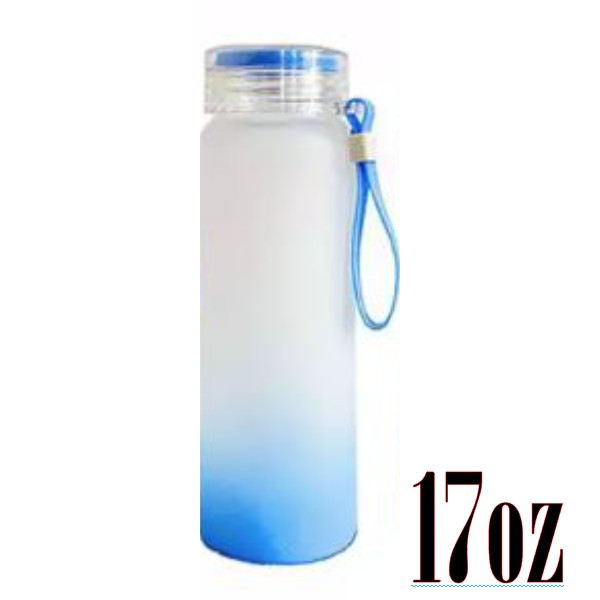 17oz Glass Water Bottles