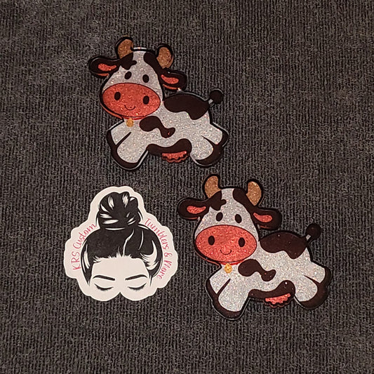 RTS Badge Reels - Jumping Cow