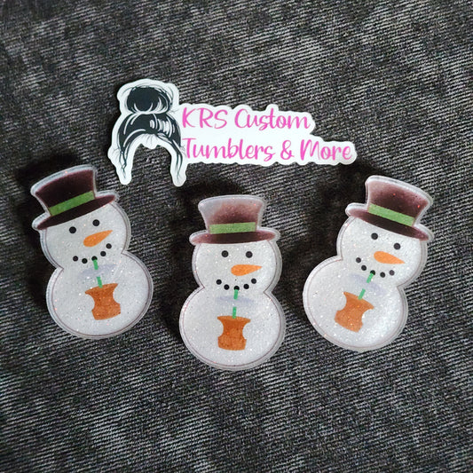 RTS Badge Reels - Snowman w/ Coffee