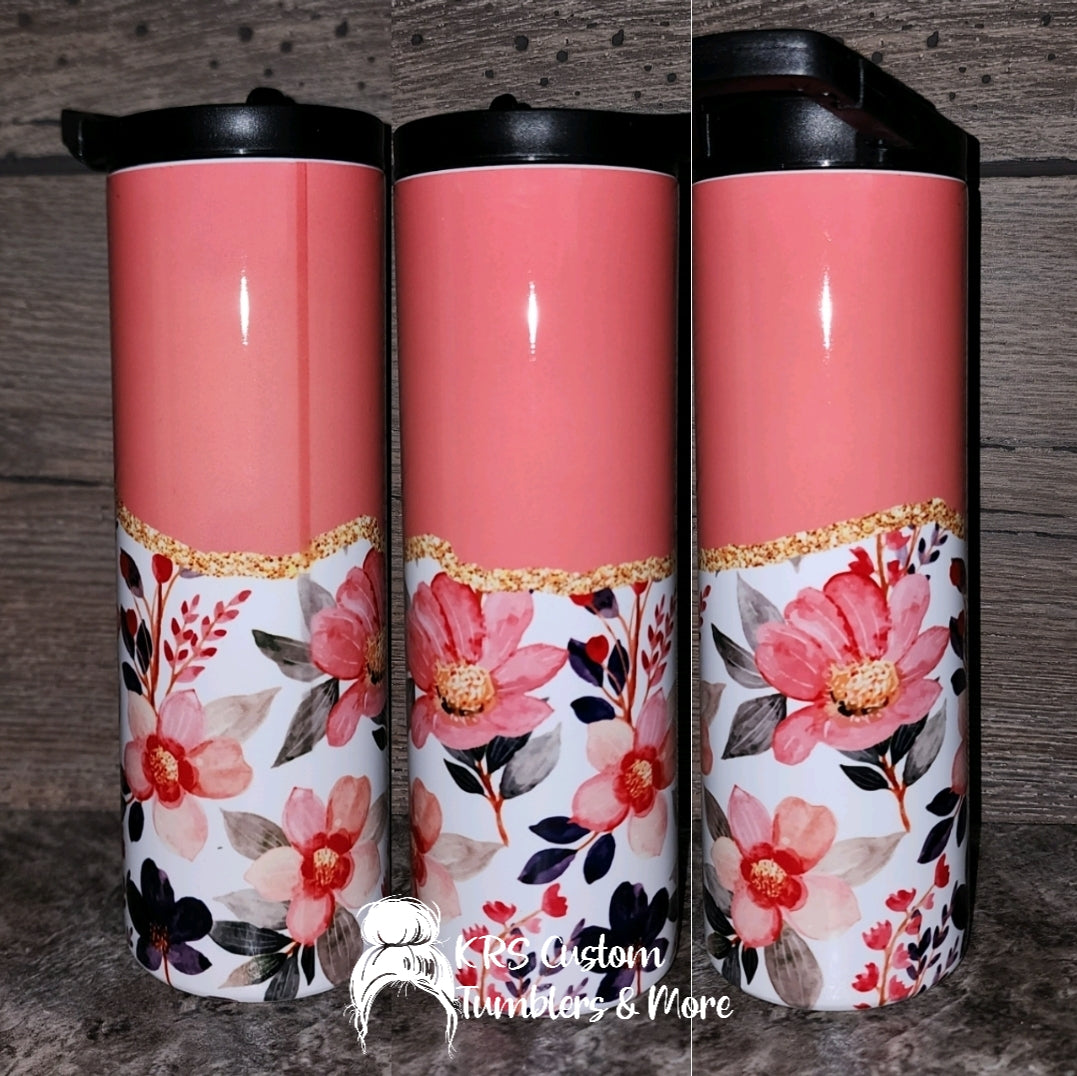 RTS 20oz Duo - Peach Floral