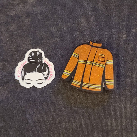 RTS Badge Reels - Fire Fighter Coat