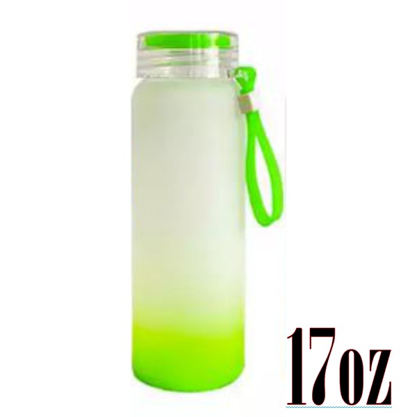 17oz Glass Water Bottles