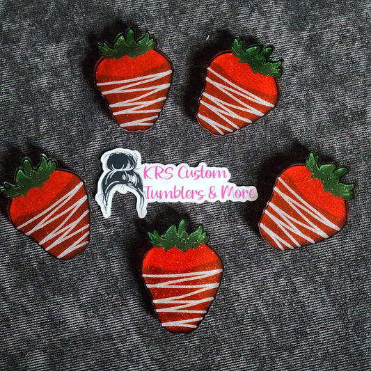 RTS Badge Reels - Chocolate Covered Strawberries